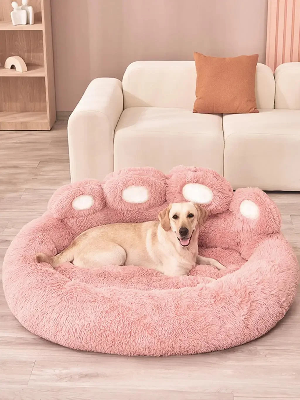 Winter Warm Dog Sofa Bed  Small Medium And Large Dog Plush Sleeping Kennel Comfortable Soft Detachable And Washable Pet Nest