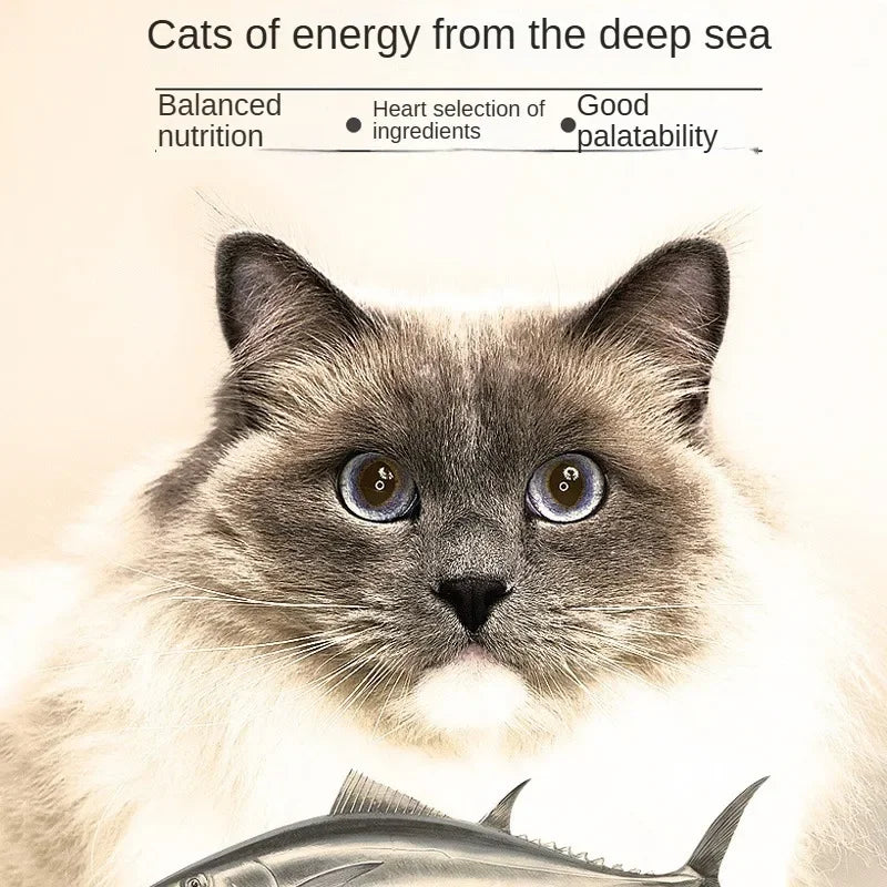 Delicious tuna cat food - perfect for cats and kittens!