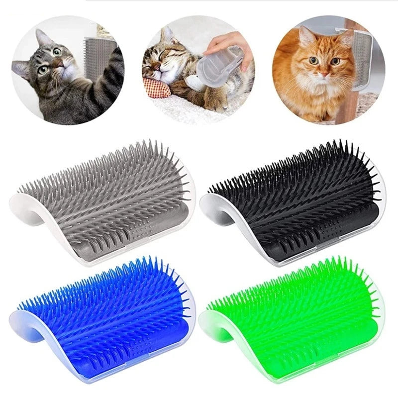 Cats Groomer Self Brush Corner Dog Massage Self Comb Wall Corner Rubs Catnip The Face With A Tickling Comb Pet Grooming Supply