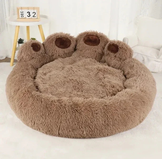 Winter Warm Dog Sofa Bed  Small Medium And Large Dog Plush Sleeping Kennel Comfortable Soft Detachable And Washable Pet Nest