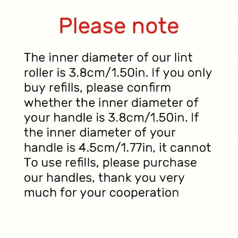 Extra-Sticky Lint Roller for Pet Hair Removal 60 Sheets/Roll,Ideal for Dog & Cat Owners,Perfect for Clothes & Furniture Cleaning